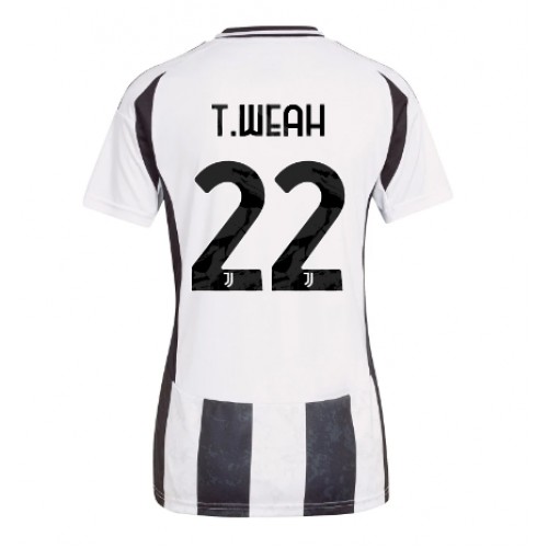 Fotbalové Dres Juventus Timothy Weah #22 Dámské Domácí 2024-25 Krátký Rukáv